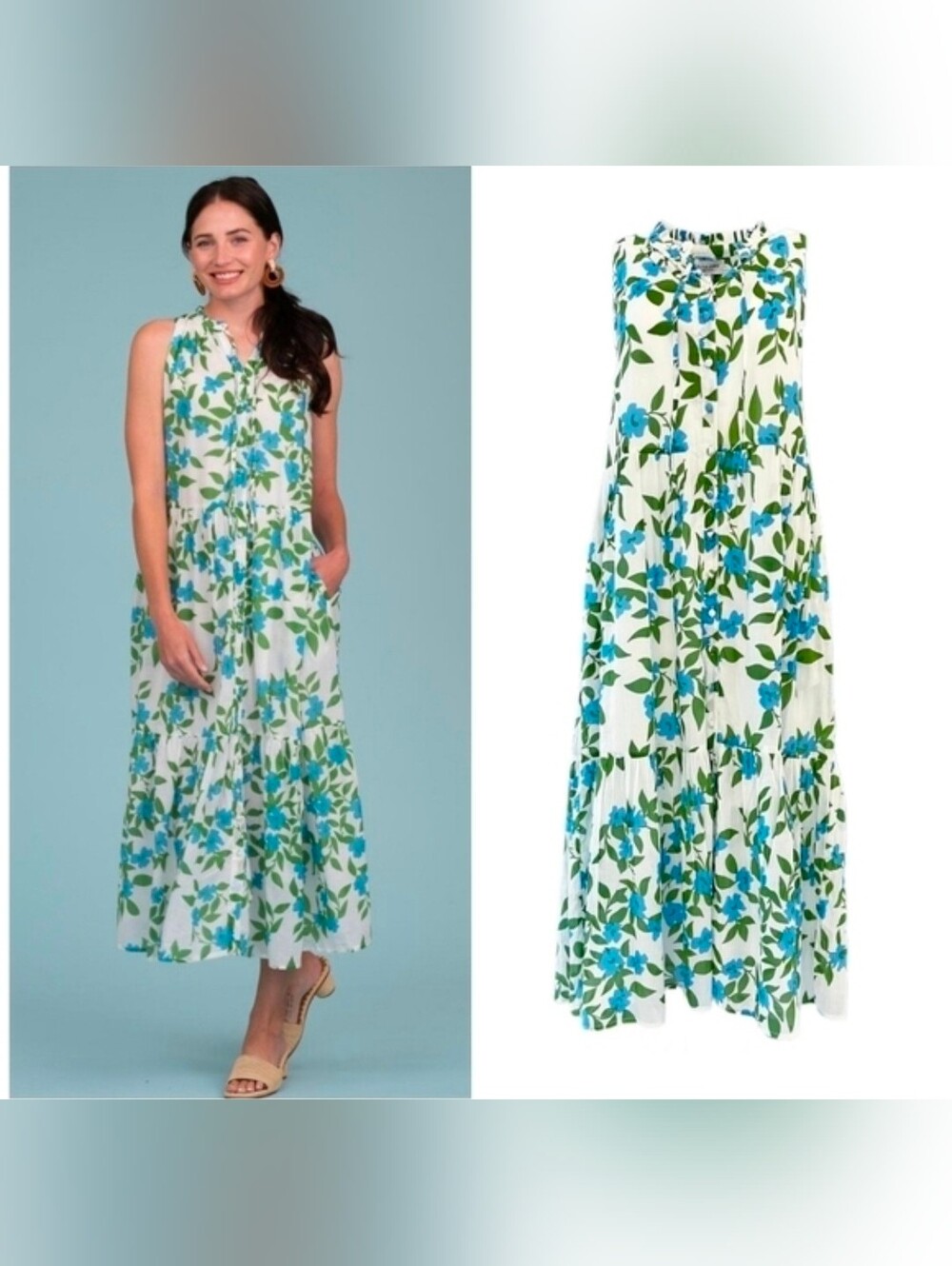 Olivia James Bloom Ro Long Dress
